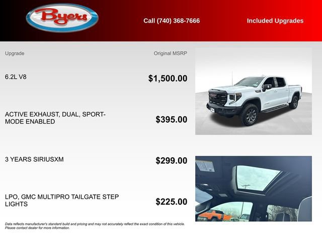 2025 GMC Sierra 1500 AT4X