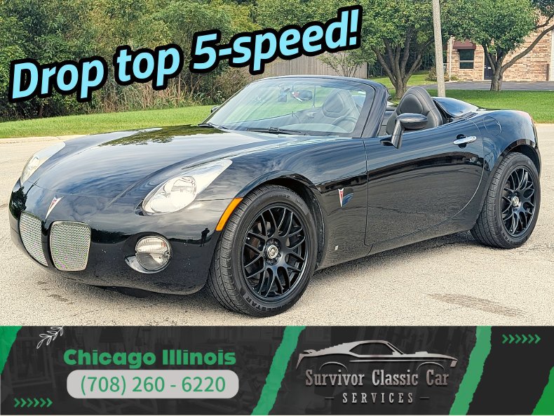 Used 2006 Pontiac Solstice Convertible w/ Premium Package