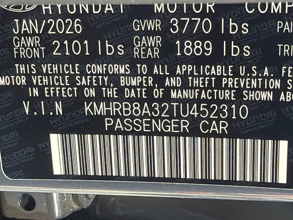 2026 Hyundai Venue SE