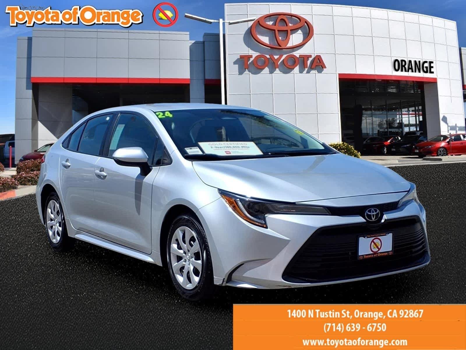 Certified 2024 Toyota Corolla LE