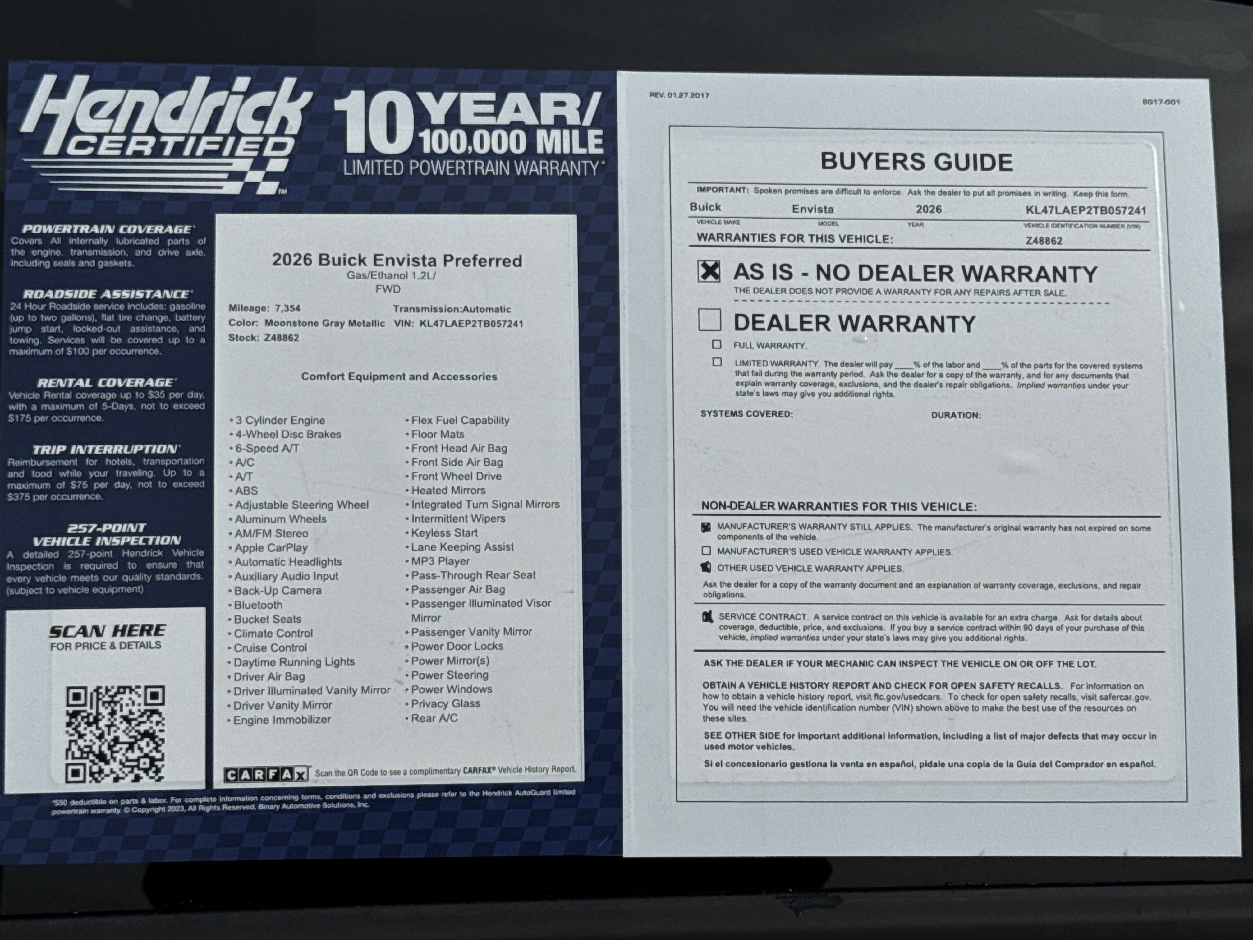 2026 Buick Envista Preferred