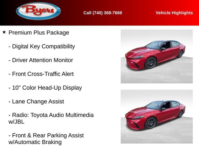 2025 Toyota Camry XSE