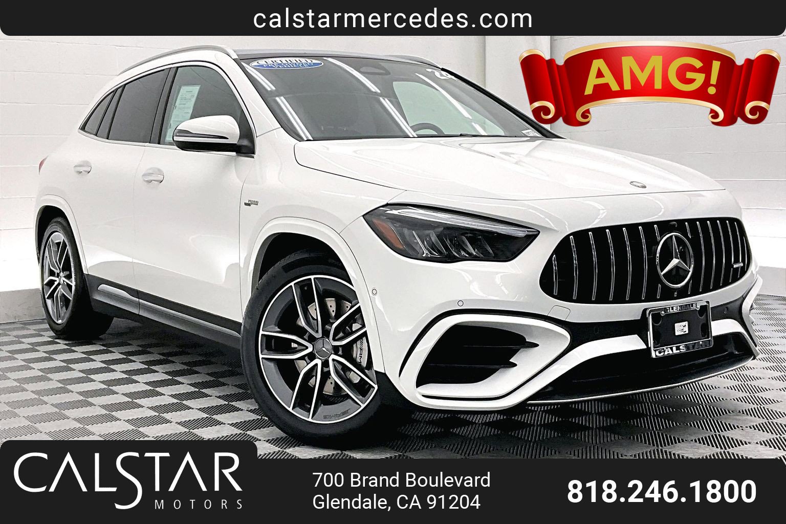 Certified 2024 Mercedes-Benz GLA 35 AMG 4MATIC