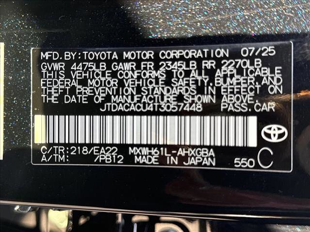 2026 Toyota Prius Plug-In Hybrid