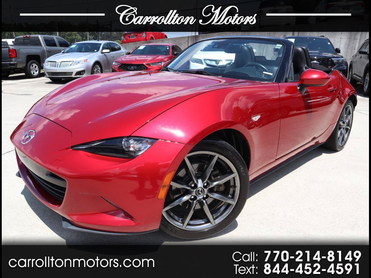 Used 2017 MAZDA MX-5 Miata Grand Touring