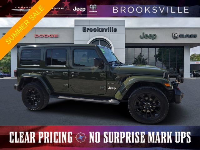 Certified 2021 Jeep Wrangler Unlimited Sahara w/ Cold Weather Group