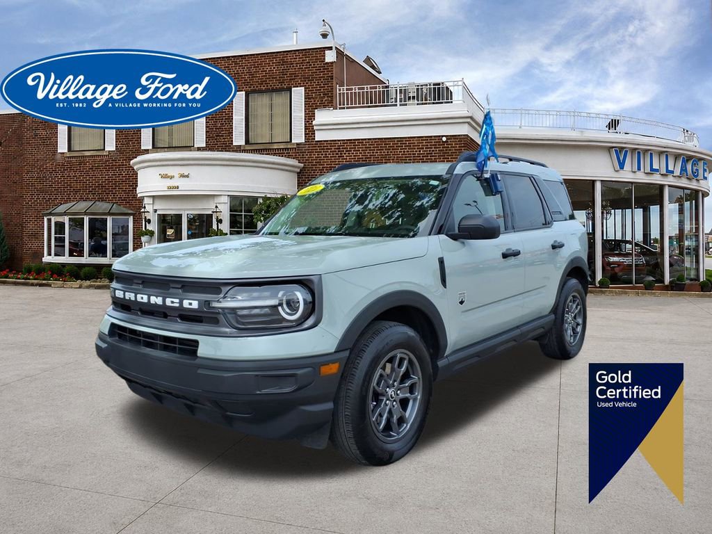 Certified 2022 Ford Bronco Sport Big Bend