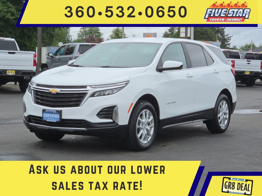 Certified 2023 Chevrolet Equinox LT