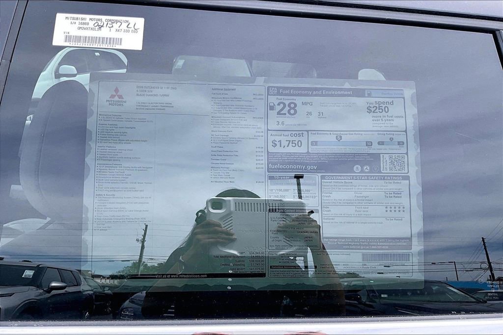 2026 Mitsubishi Outlander FWD