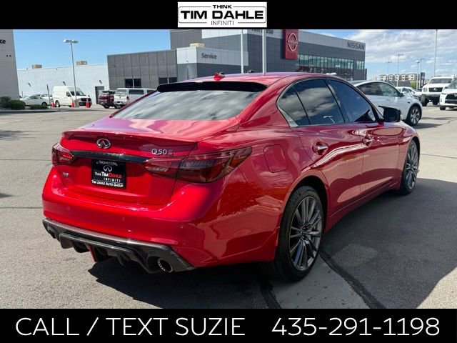 2023 INFINITI Q50 Red Sport 400
