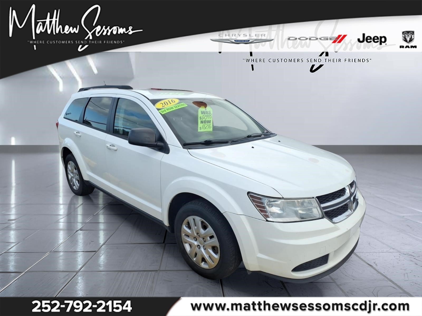 Used 2016 Dodge Journey SE