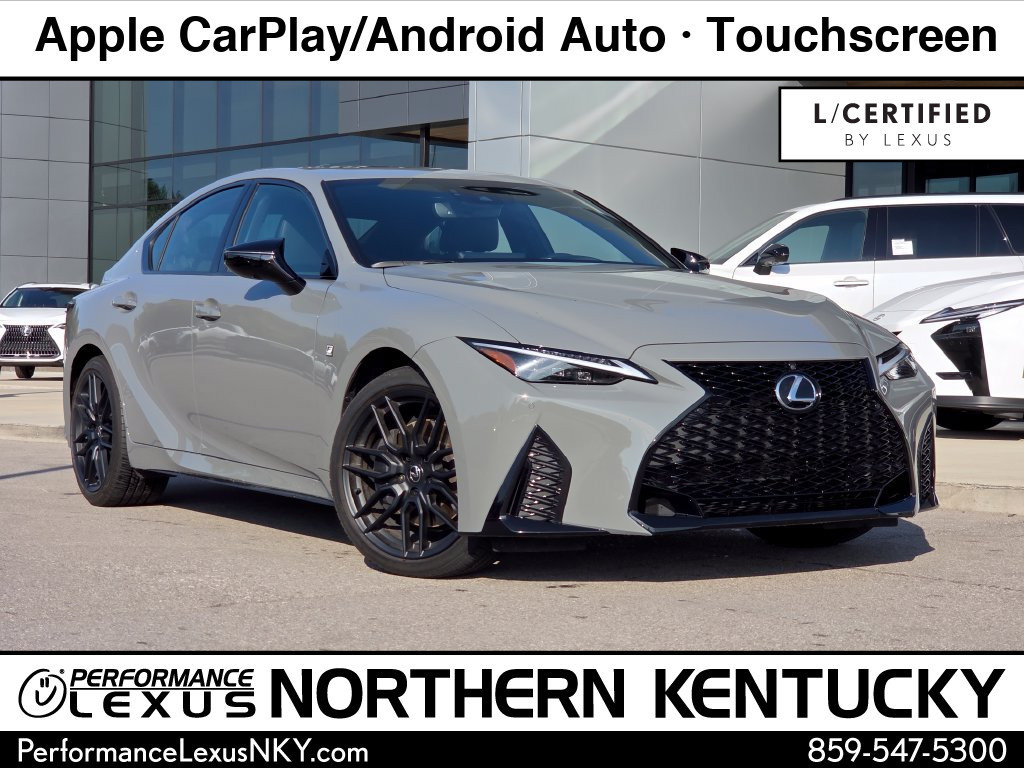Certified 2024 Lexus IS 350 F Sport w/ Blackout Package