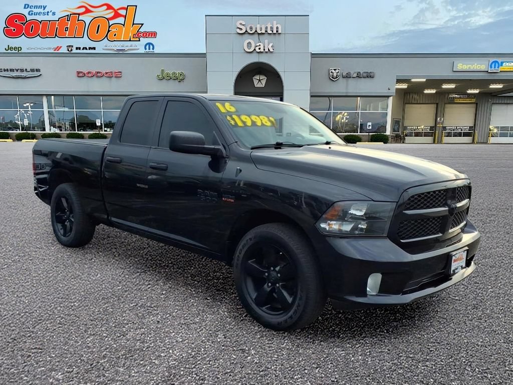 Certified 2016 RAM 1500 Express w/ Black Ram 1500 Express Group
