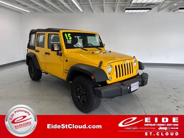 Used 2015 Jeep Wrangler Unlimited Sport