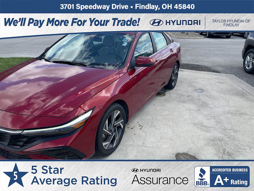 Certified 2025 Hyundai Elantra Limited