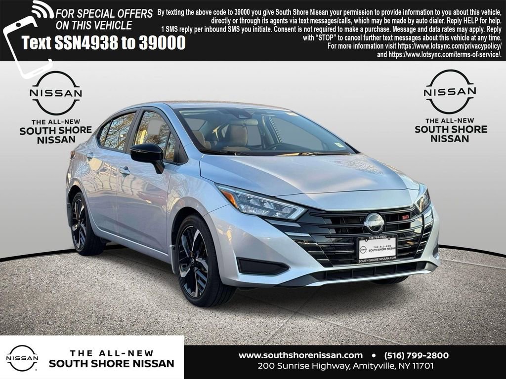 Certified 2025 Nissan Versa SR w/ Trunk Package