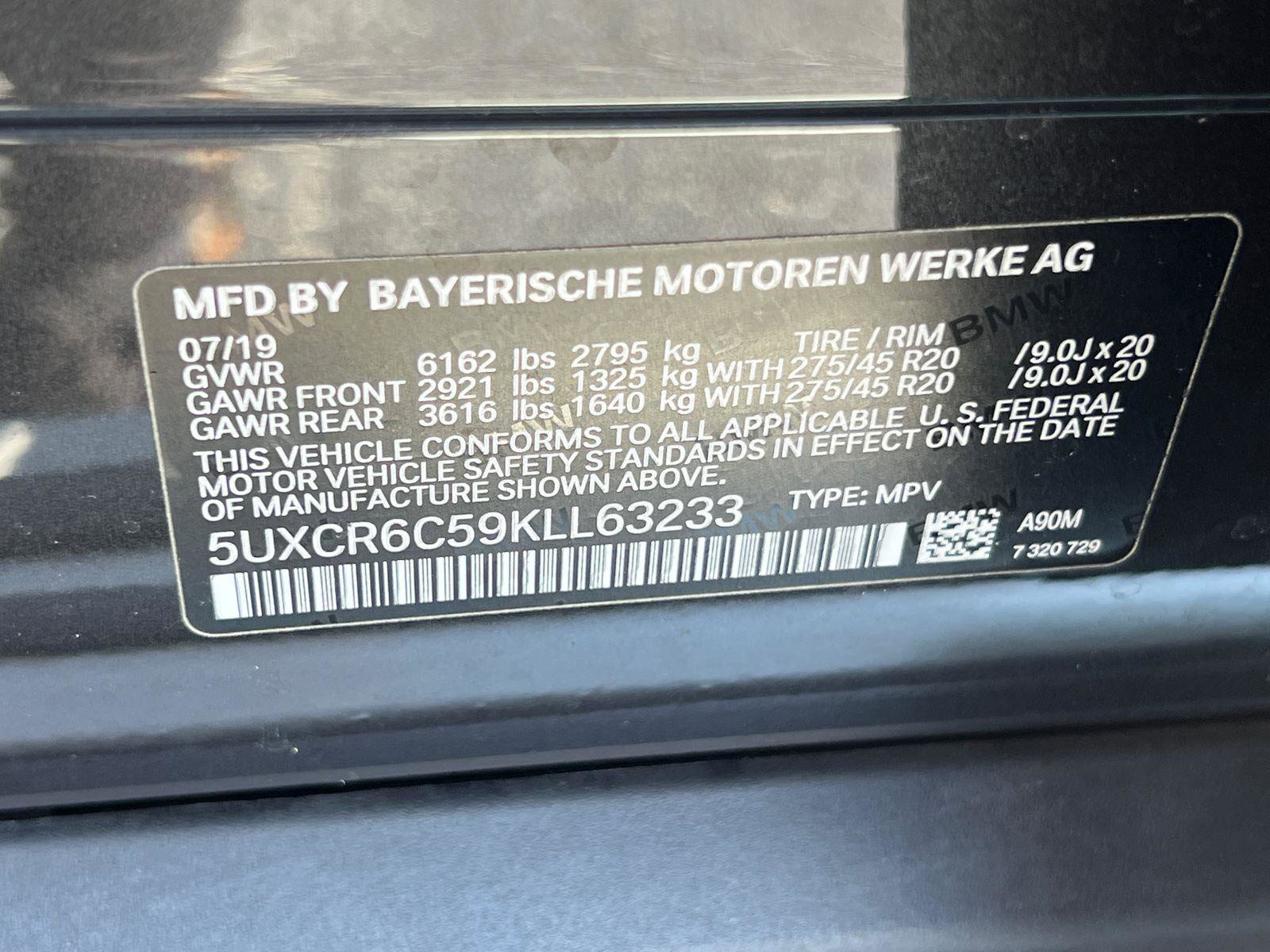 2019 BMW X5 xDrive40i