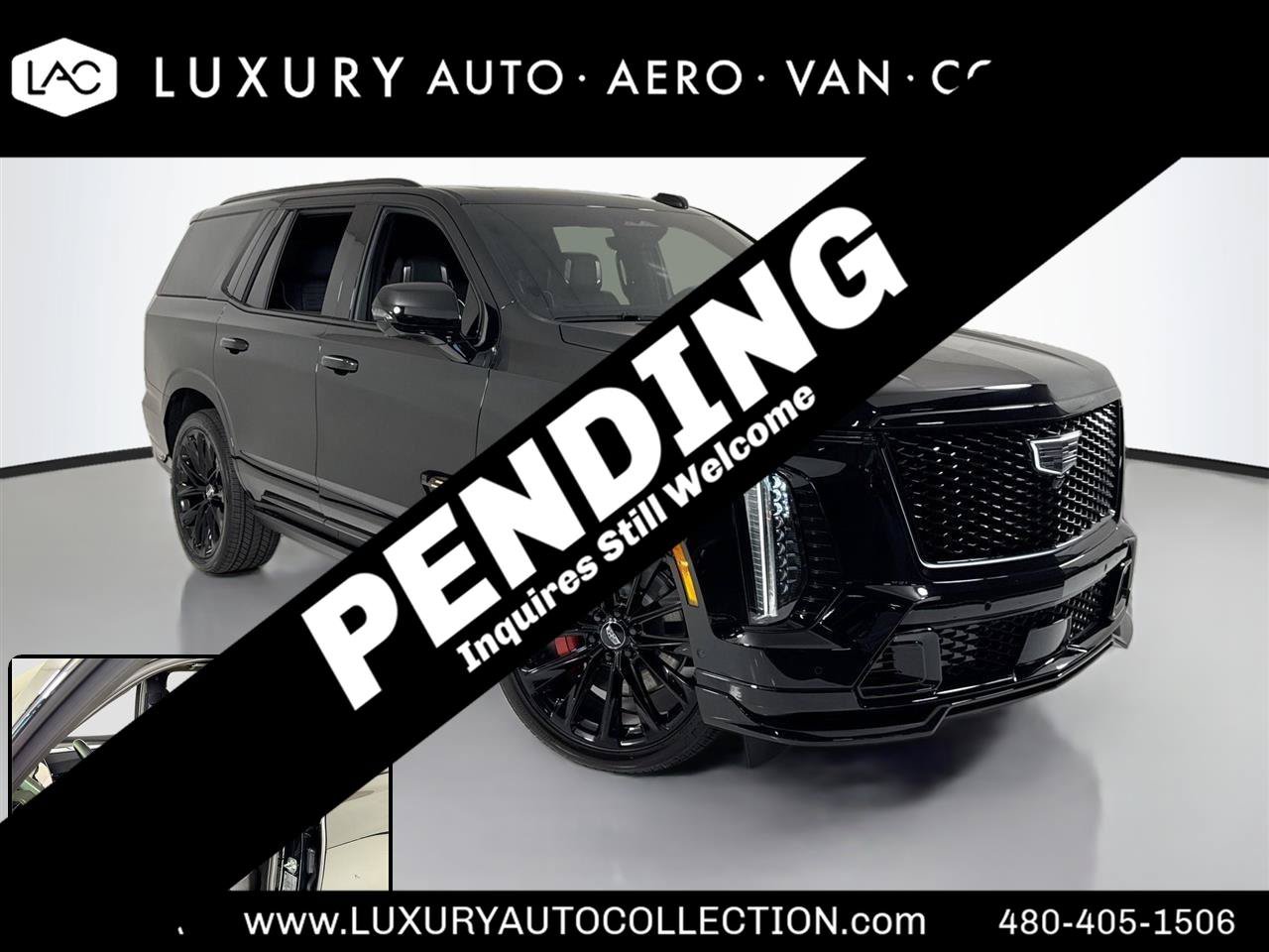 Used 2026 Cadillac Escalade V w/ LPO, ONYX Package