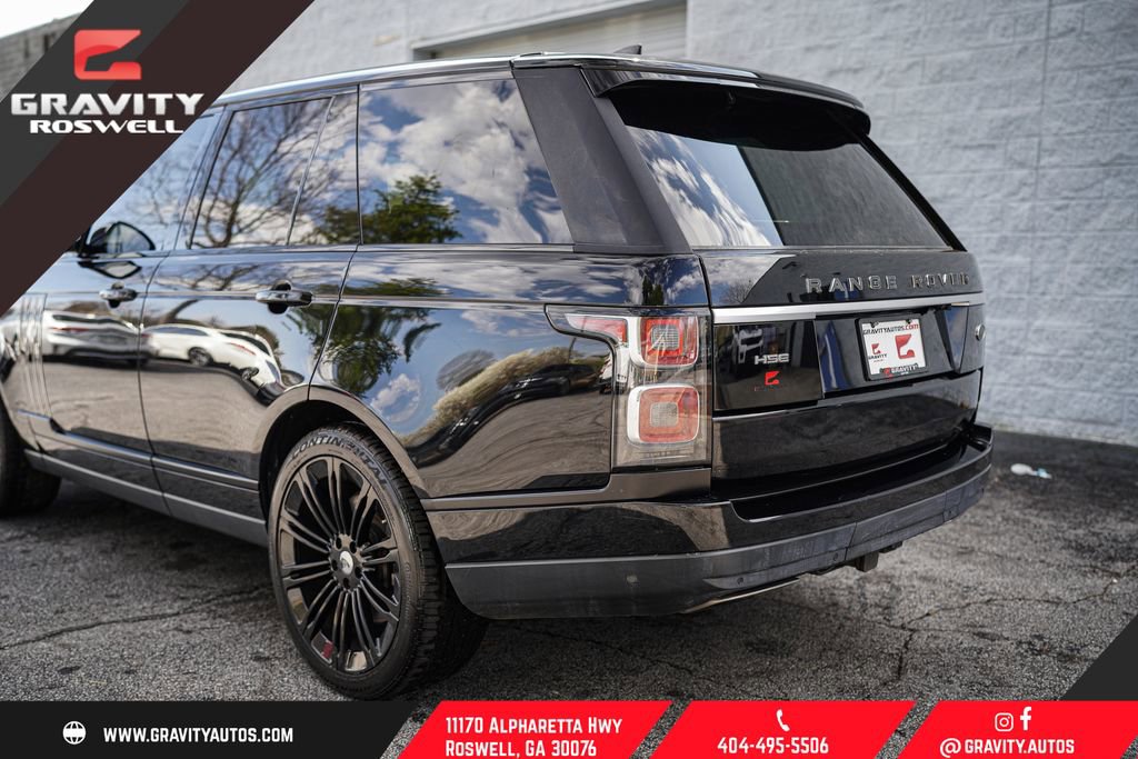 2019 Land Rover Range Rover HSE