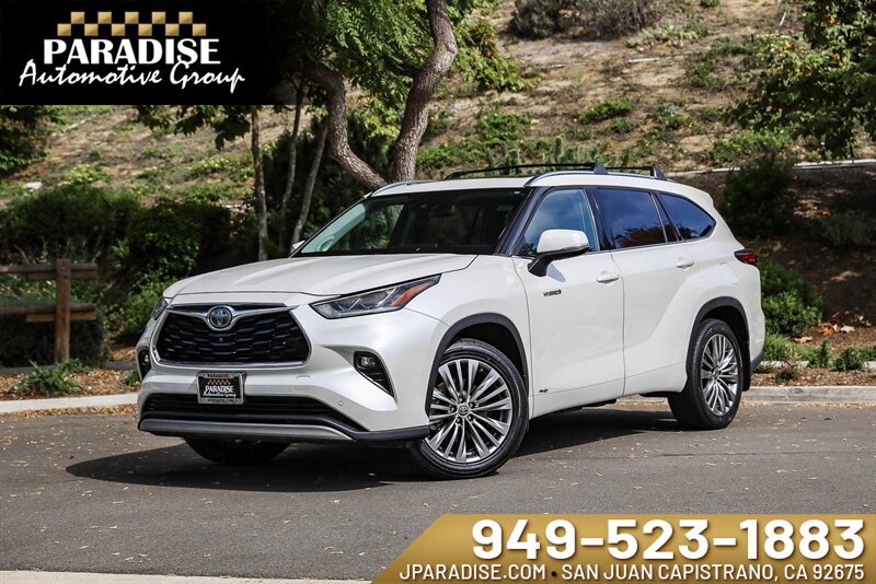 2021 Toyota Highlander Hybrid Platinum AWD (Natl) for sale in San Juan Capistrano, CA