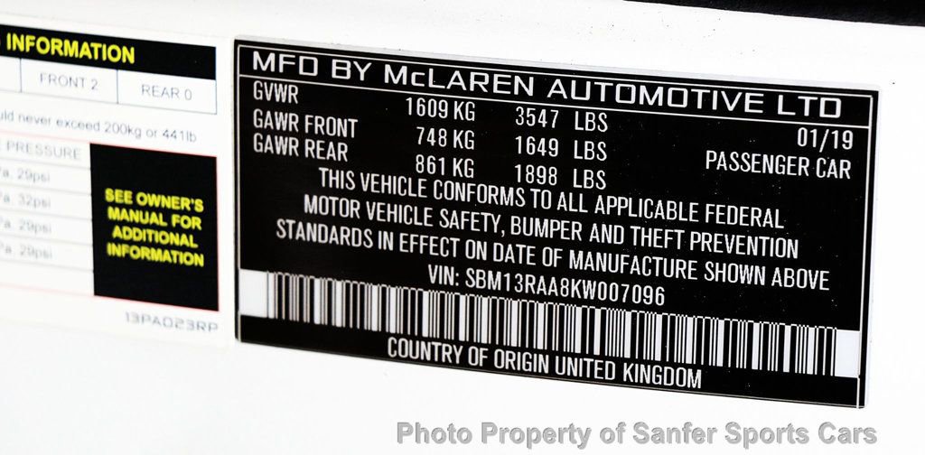Used 2019 McLaren 600LT photo 46