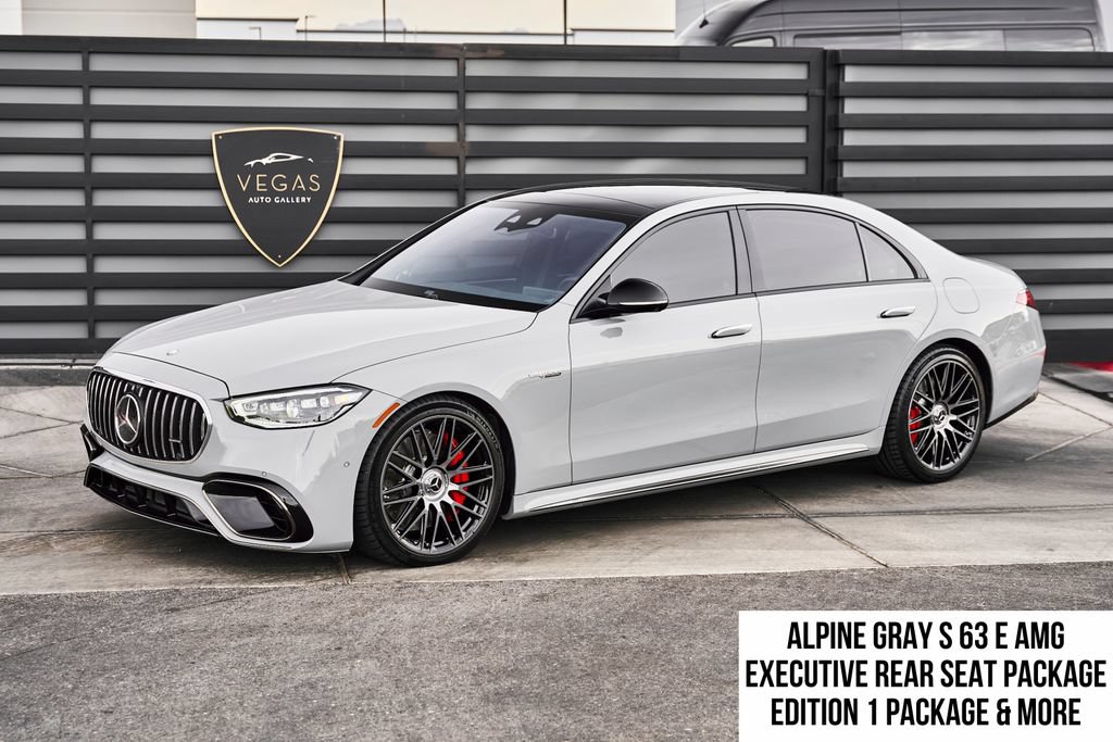 Used 2024 Mercedes-Benz S 63 AMG S w/ Rear Seat Package
