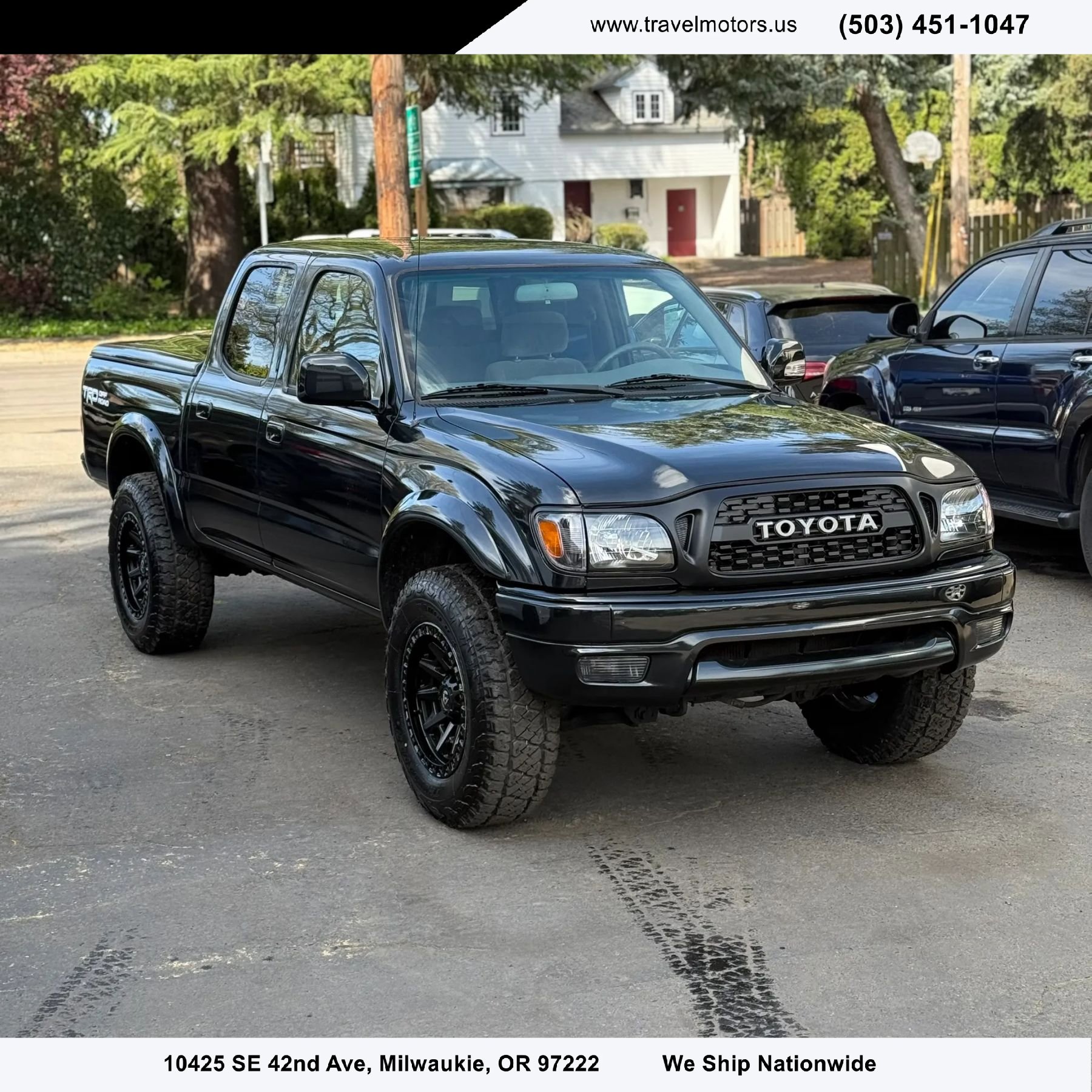 Used 2001 Toyota Tacoma 4x4 Double Cab