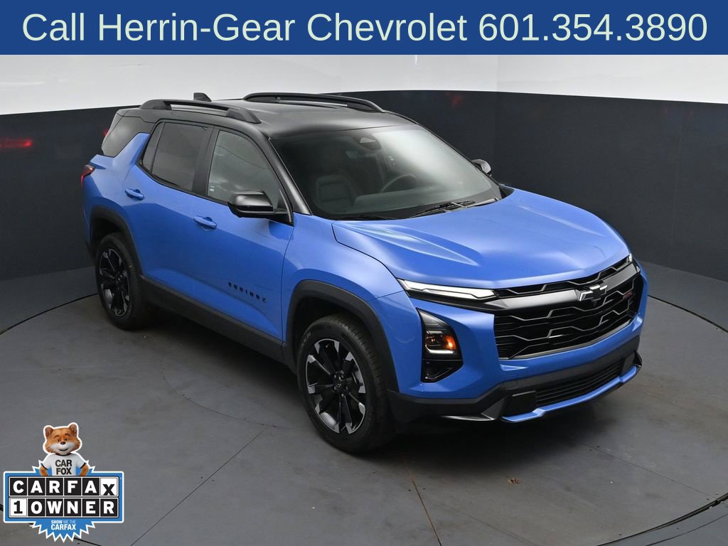 Certified 2025 Chevrolet Equinox RS w/ Safety and Technology Package