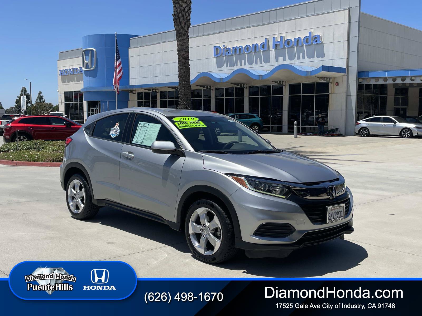 Used 2019 Honda HR-V LX