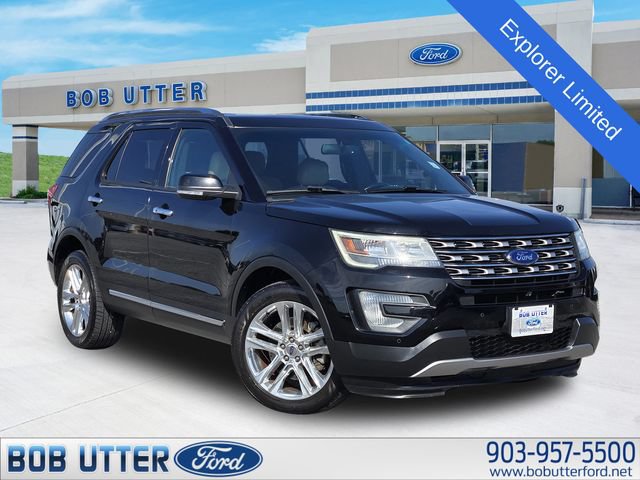 Certified 2017 Ford Explorer Limited w/ Class II Trailer Tow Package