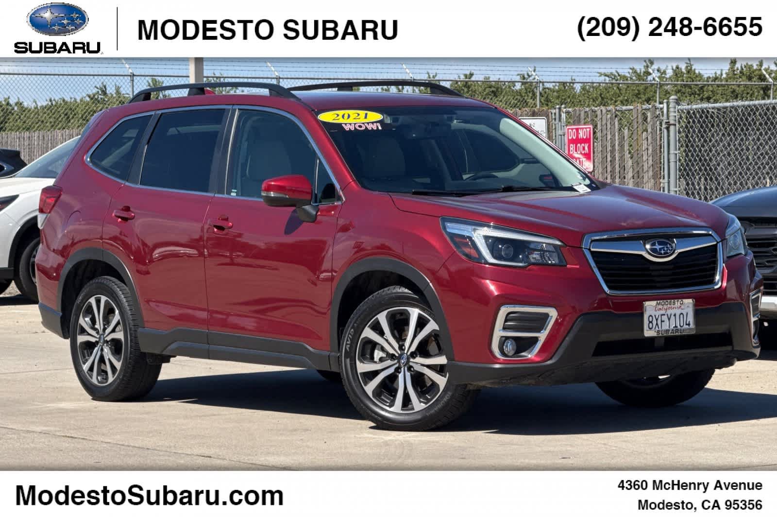 Used 2021 Subaru Forester Limited w/ Popular Package #3