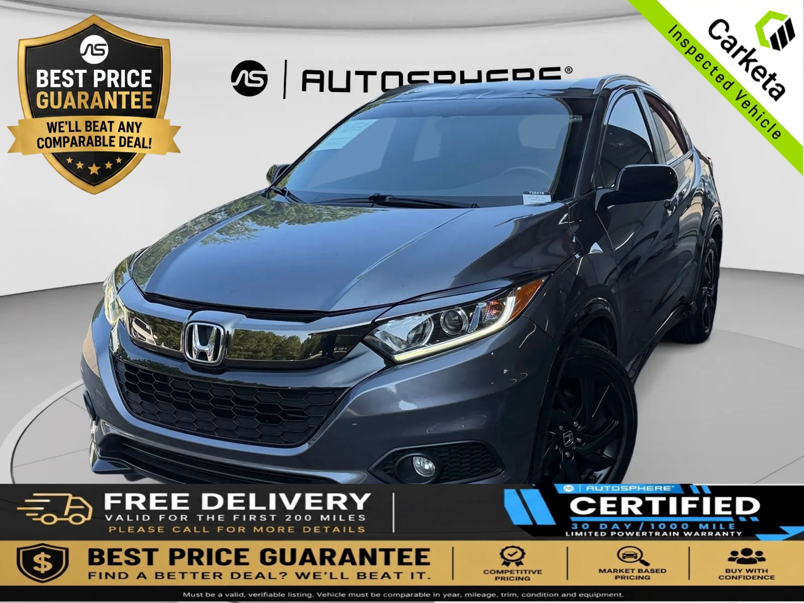 Used 2021 Honda HR-V Sport