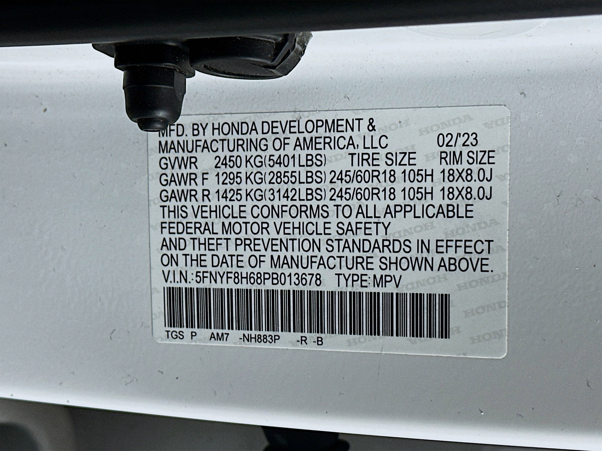 2023 Honda Passport TrailSport