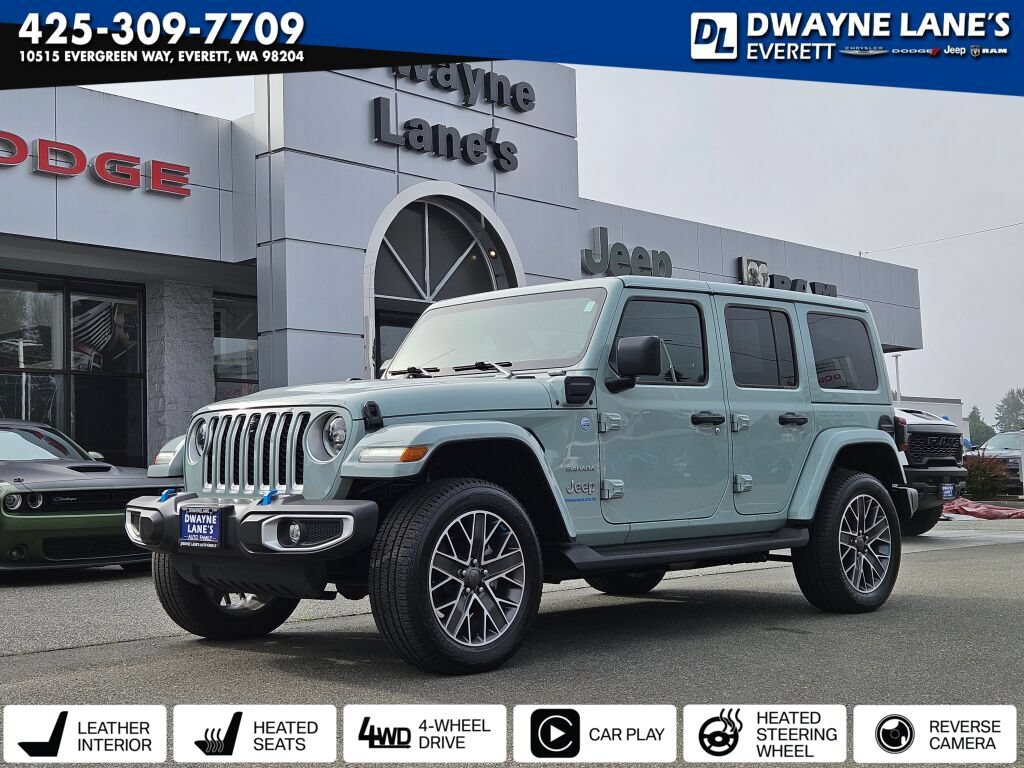 Used 2023 Jeep Wrangler Unlimited Sahara w/ Cold Weather Group