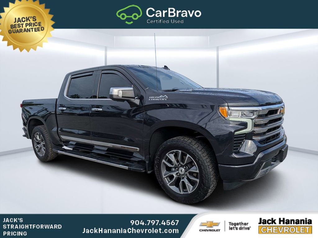 Certified 2022 Chevrolet Silverado 1500 High Country w/ Technology Package
