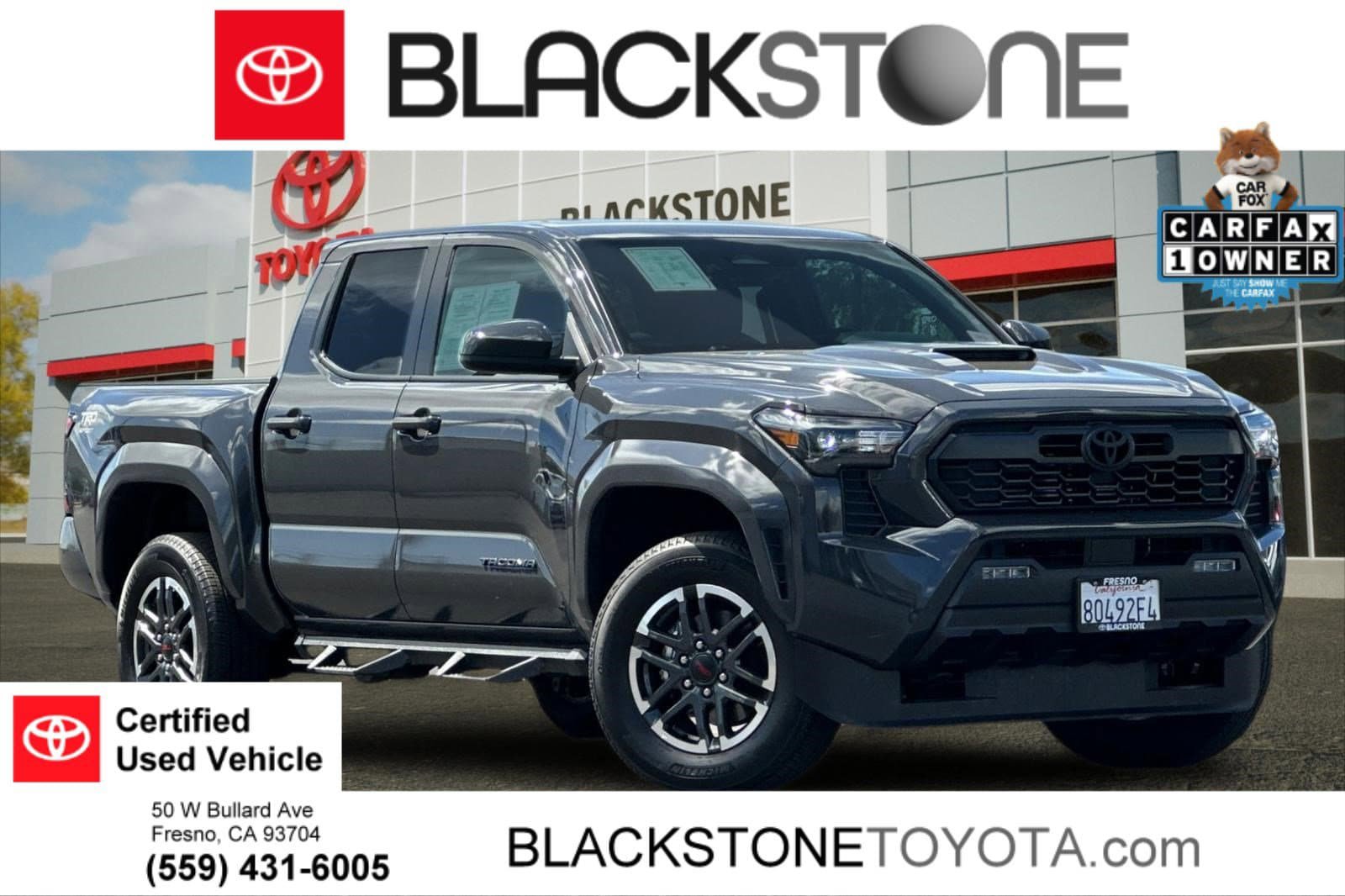 Certified 2025 Toyota Tacoma TRD Sport