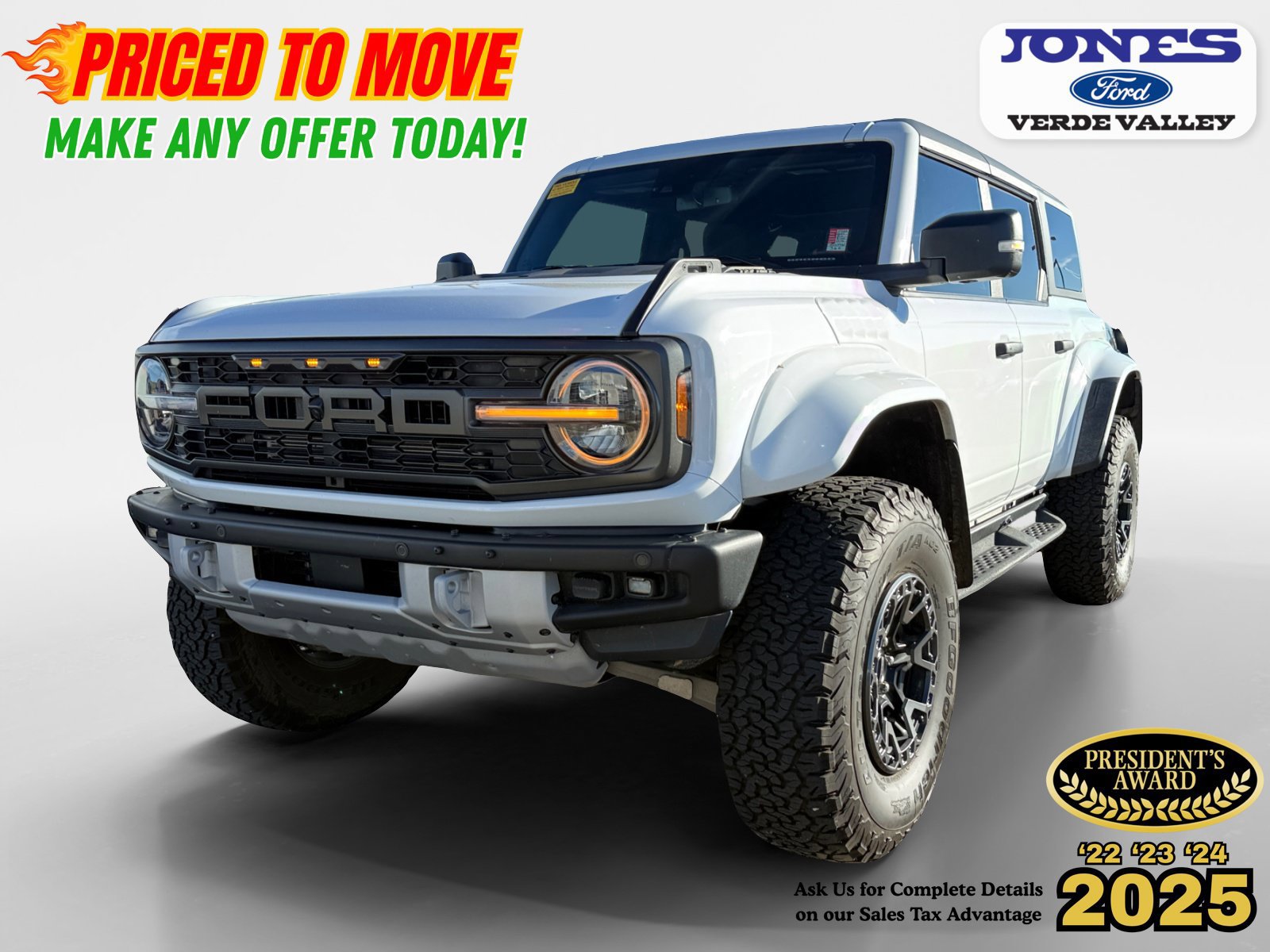 Certified 2024 Ford Bronco Raptor w/ Interior Carbon Fiber Pack 6