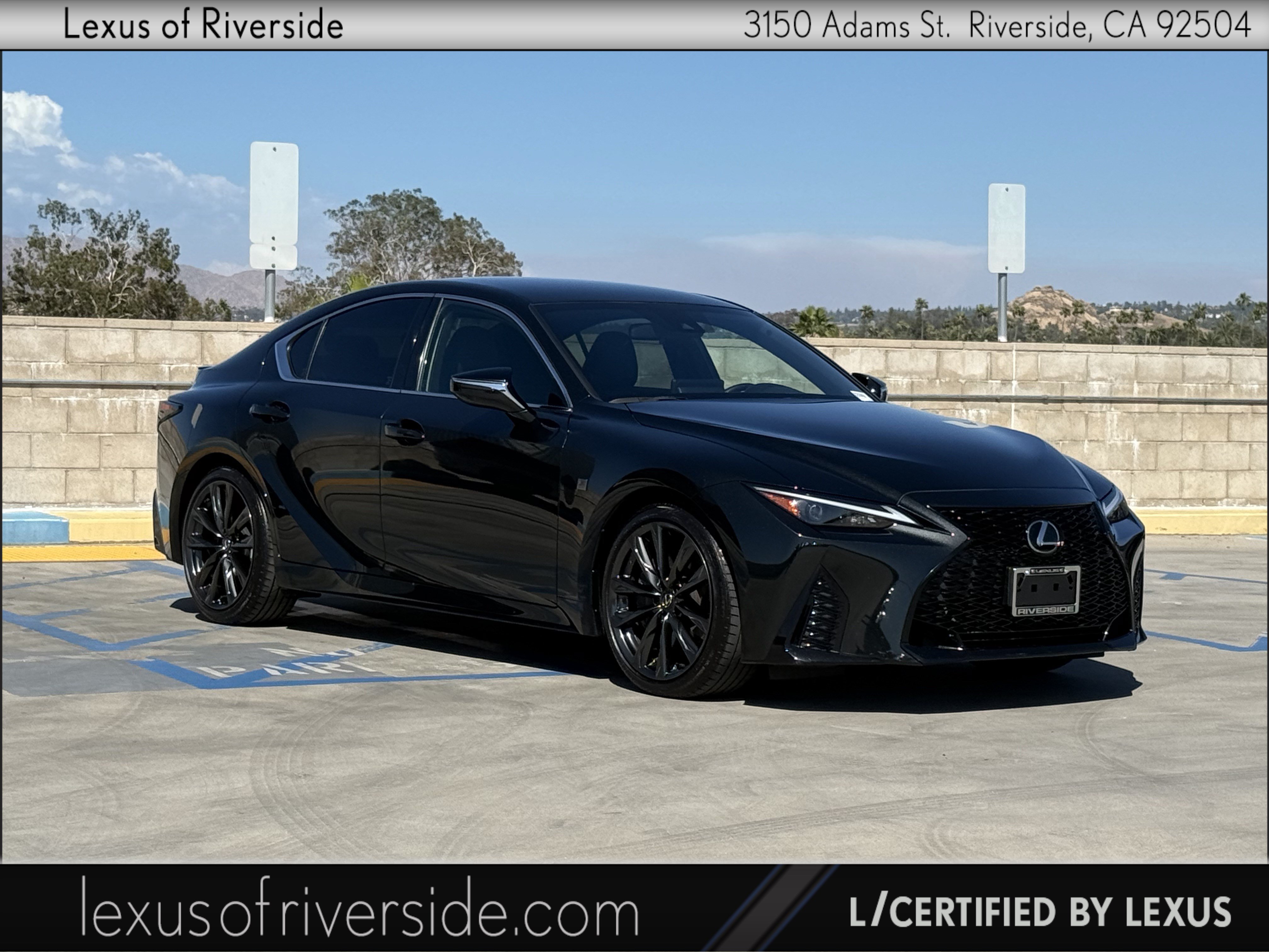 Certified 2025 Lexus IS 300 F Sport w/ Accessory Package
