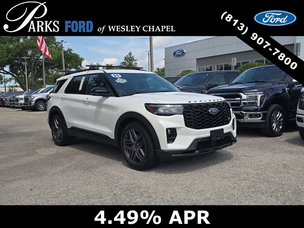 Certified 2025 Ford Explorer ST w/ Sun And Sound Package
