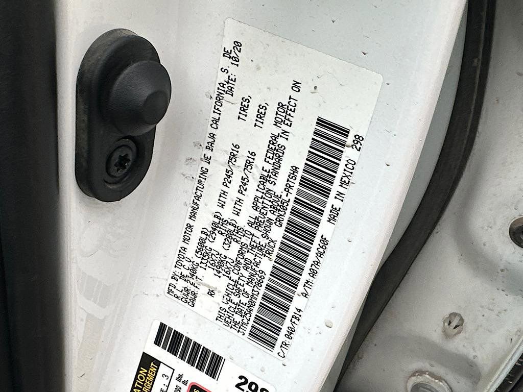 2021 Toyota Tacoma SR