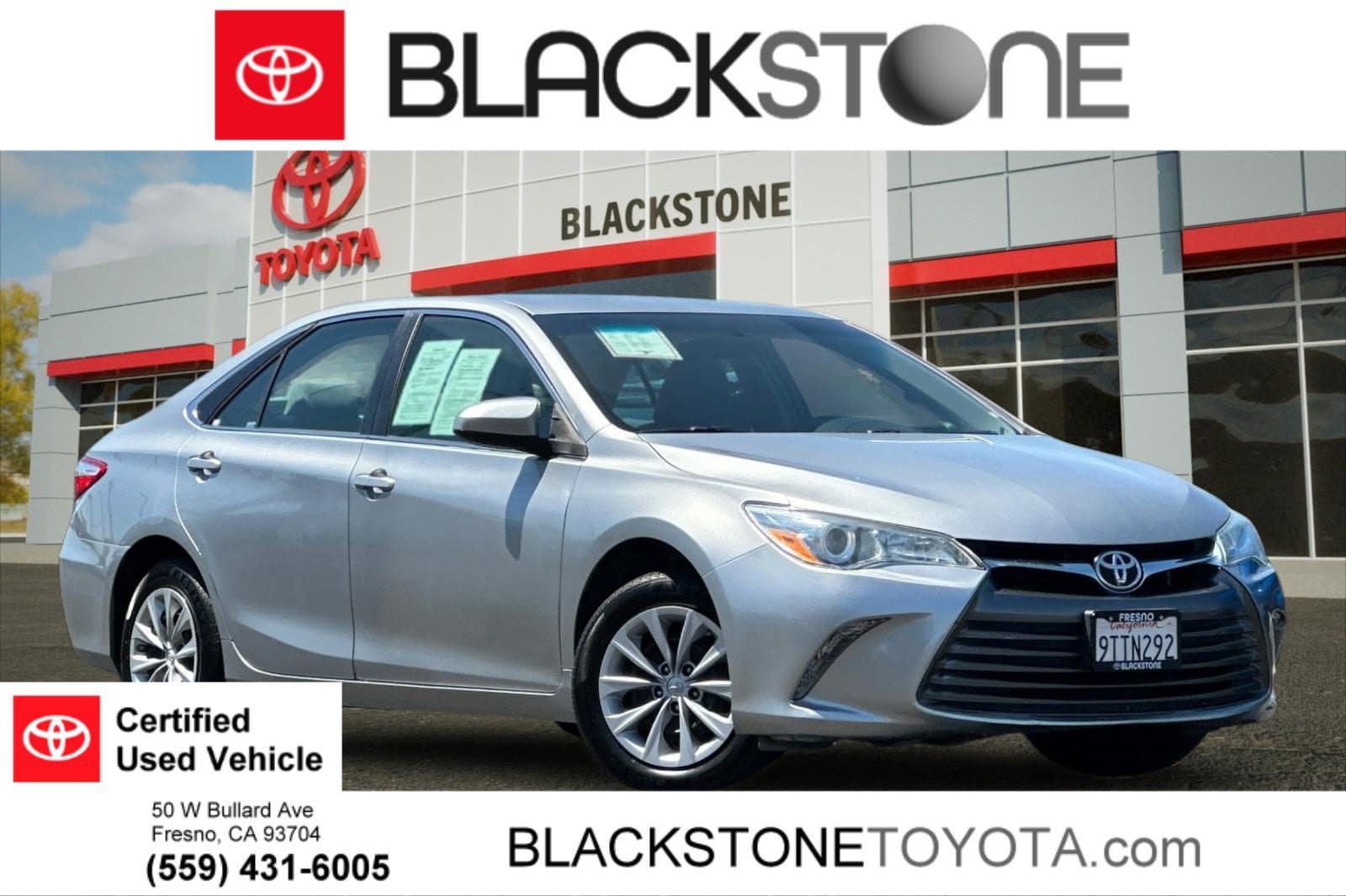 Certified 2017 Toyota Camry LE