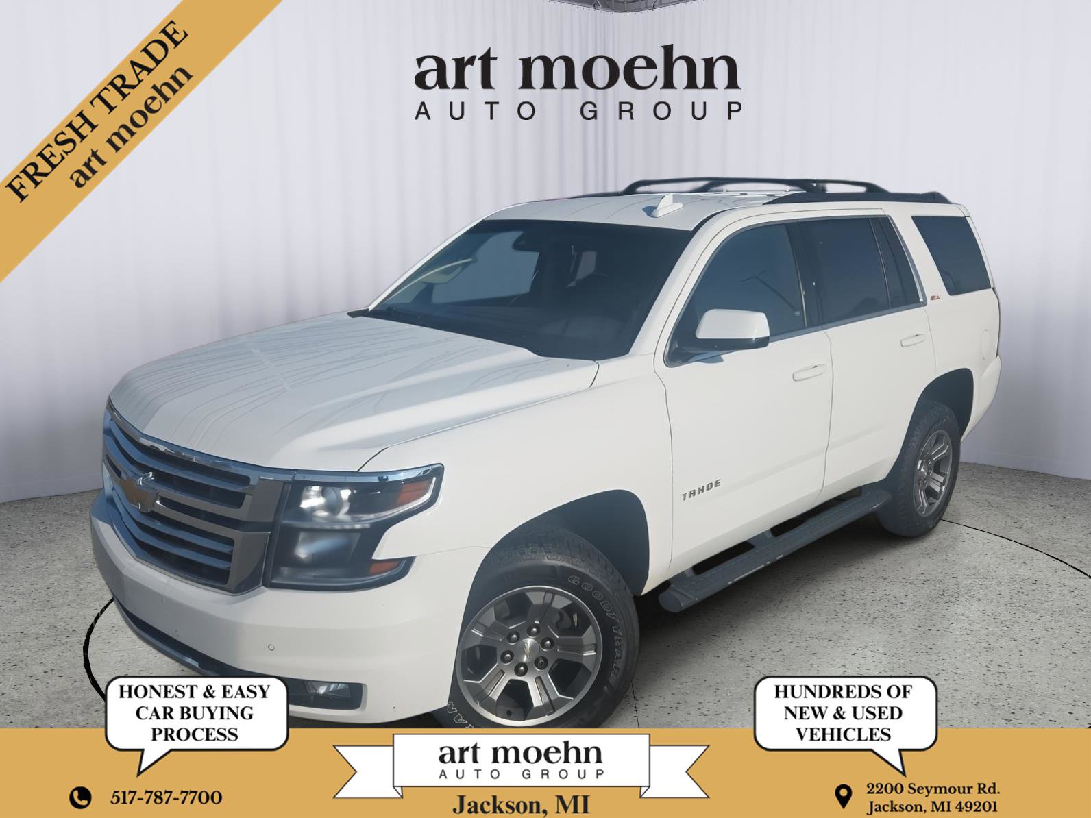 Used 2017 Chevrolet Tahoe LT w/ Off-Road Package