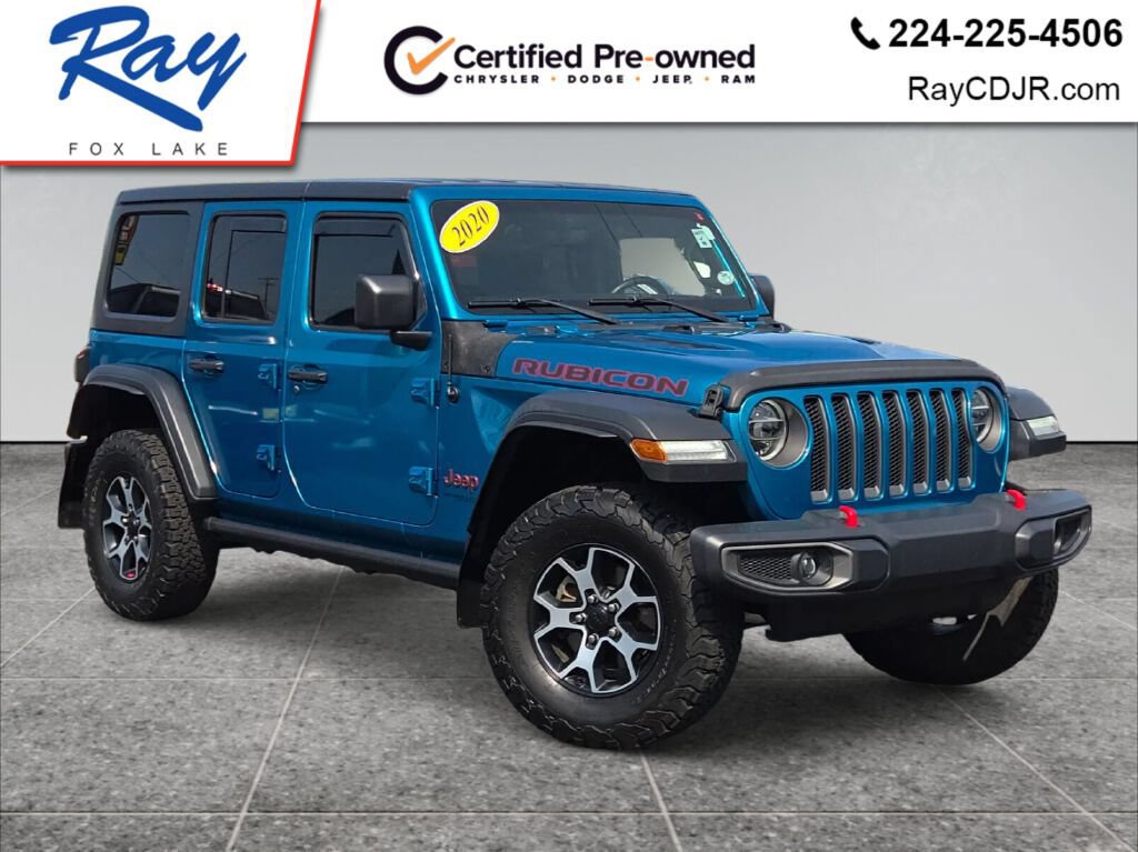Certified 2020 Jeep Wrangler Unlimited Rubicon