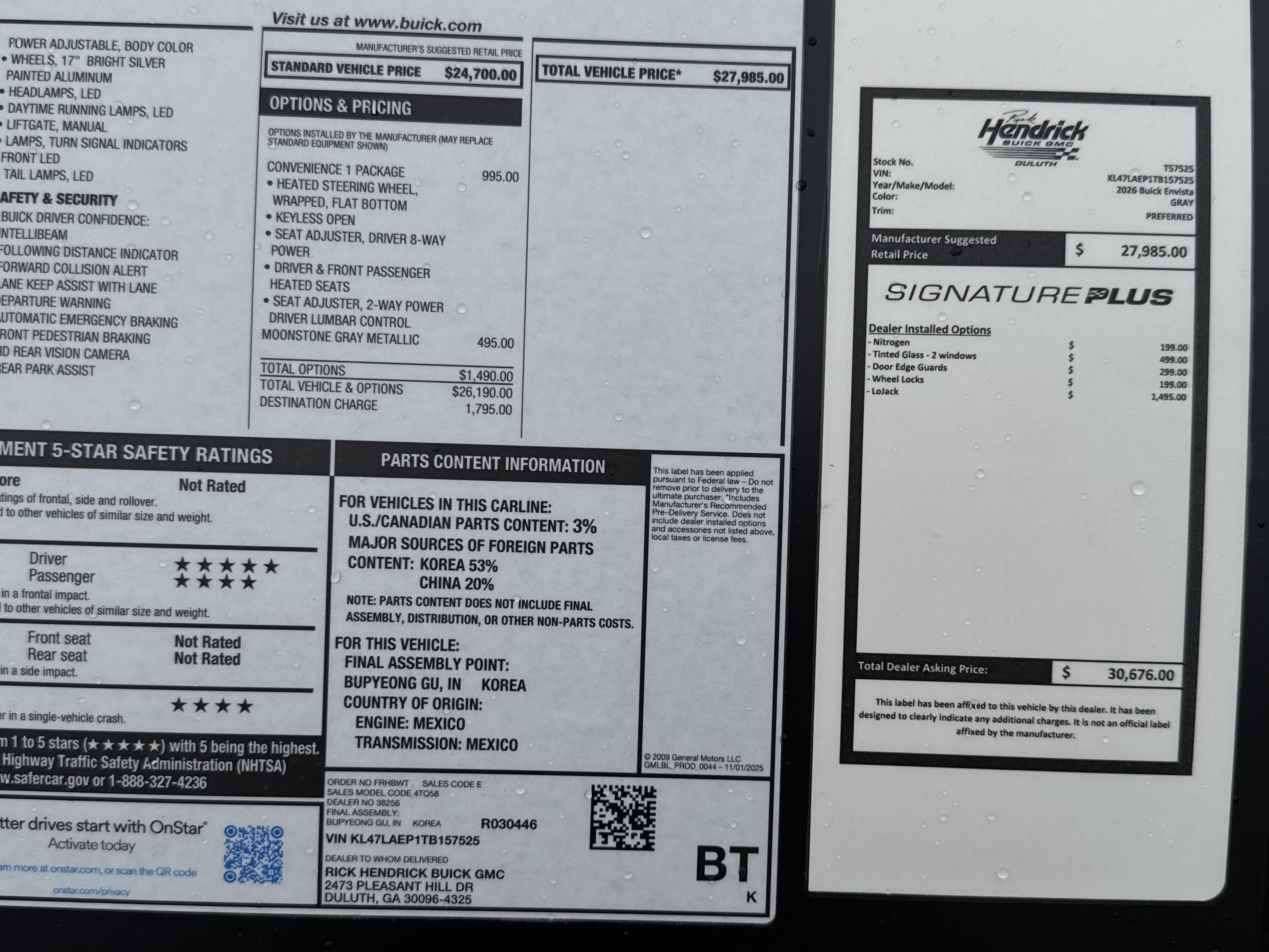 2026 Buick Envista Preferred