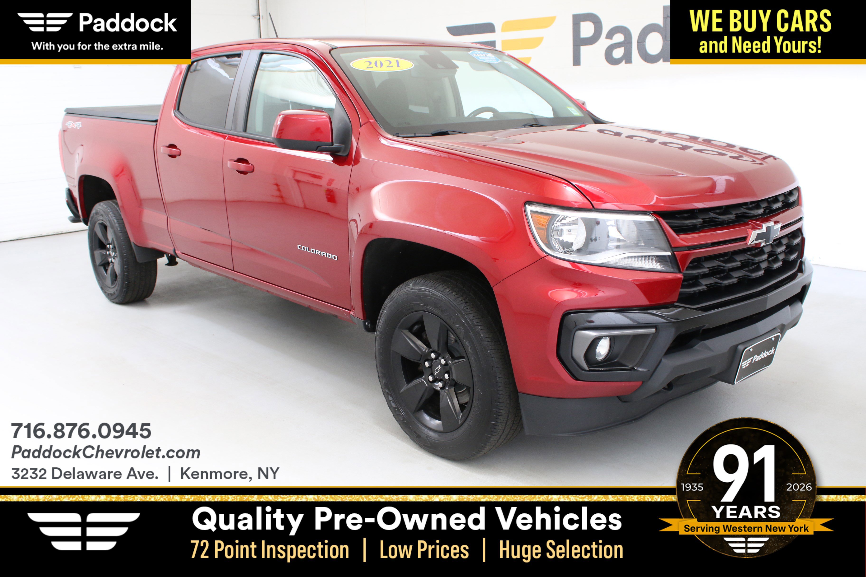 Used 2021 Chevrolet Colorado LT w/ Safety Package