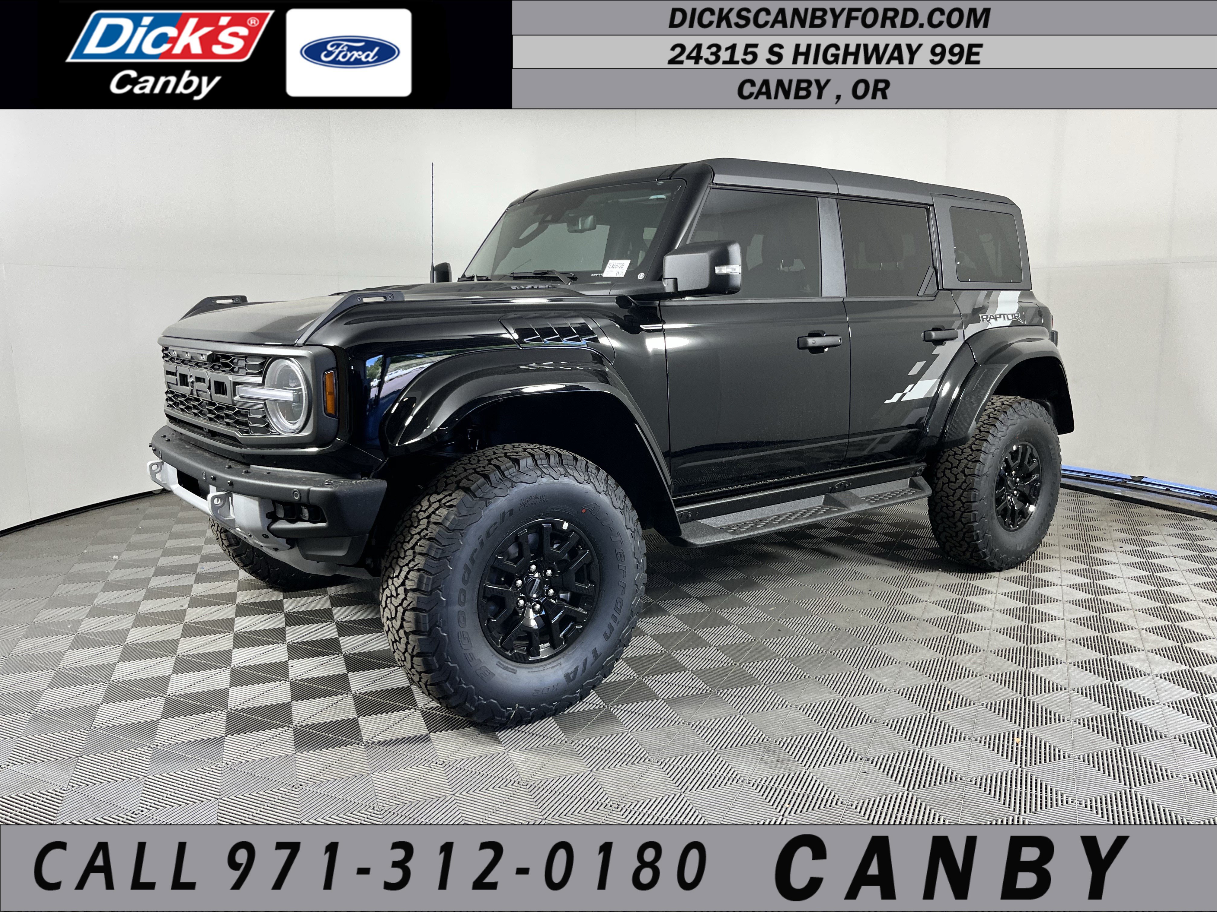 New 2026 Ford Bronco Raptor w/ Interior Carbon Fiber Pack