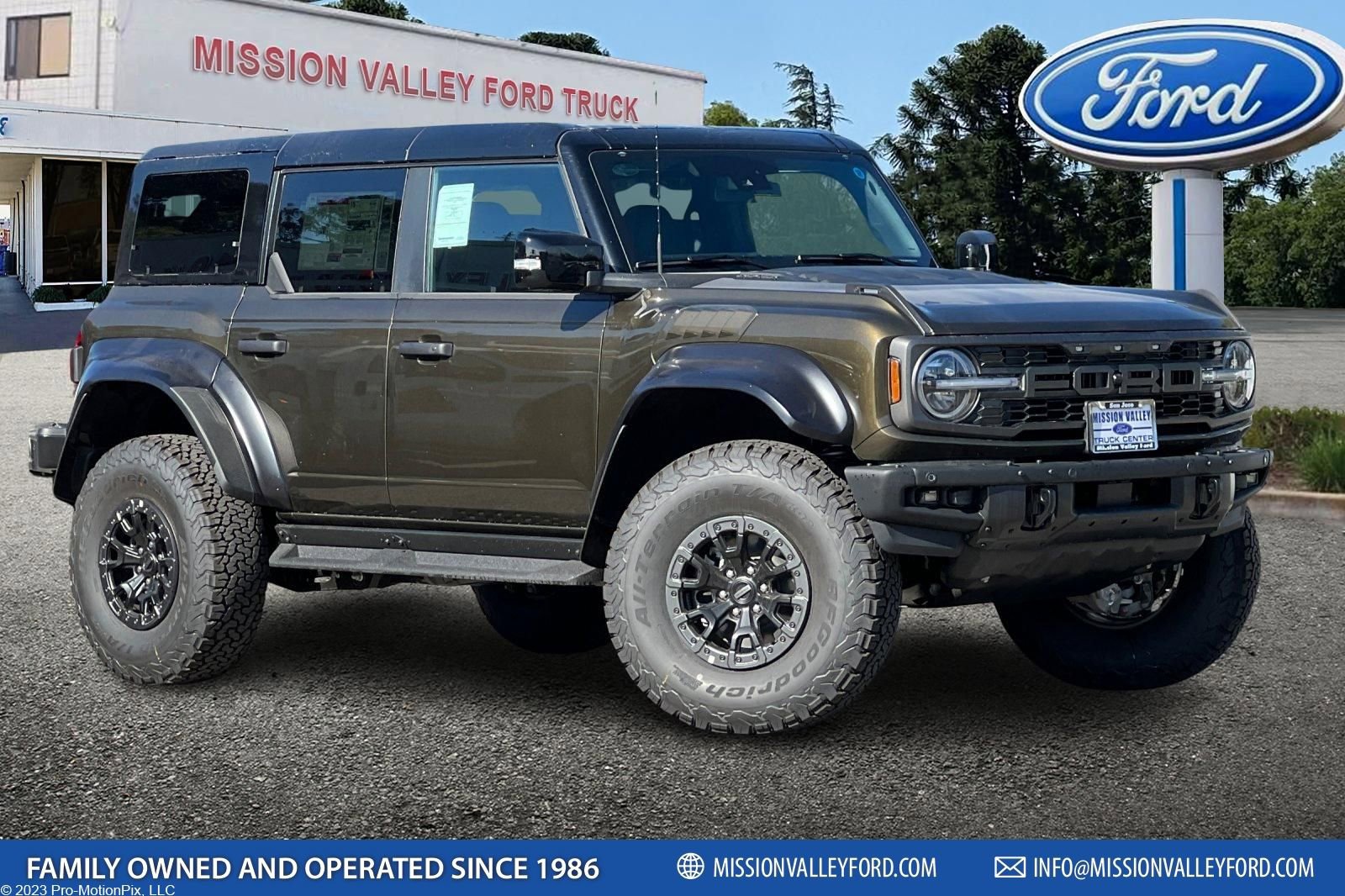 New 2025 Ford Bronco Raptor