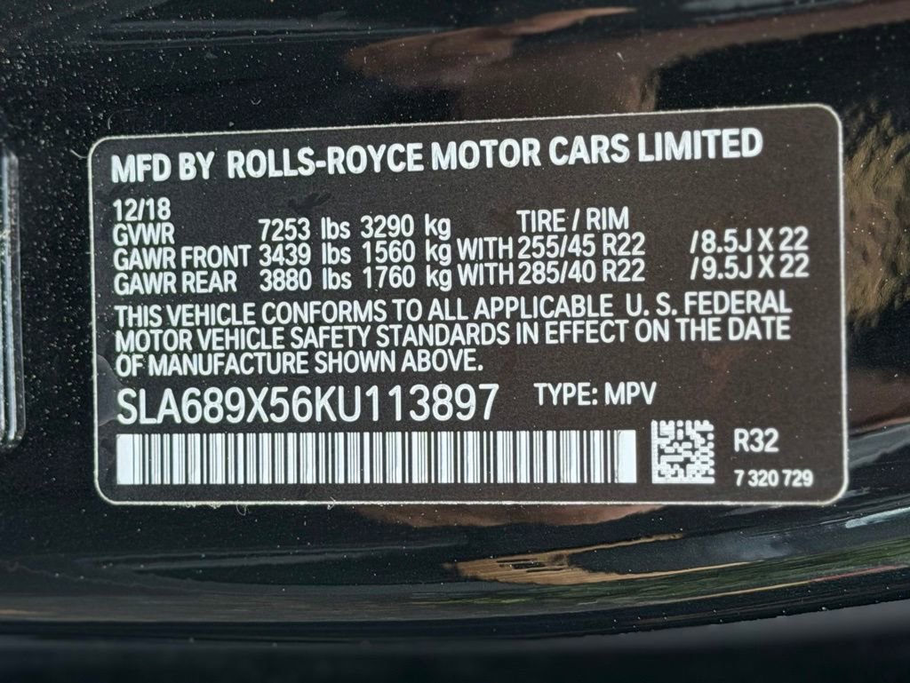 2019 Rolls-Royce Cullinan