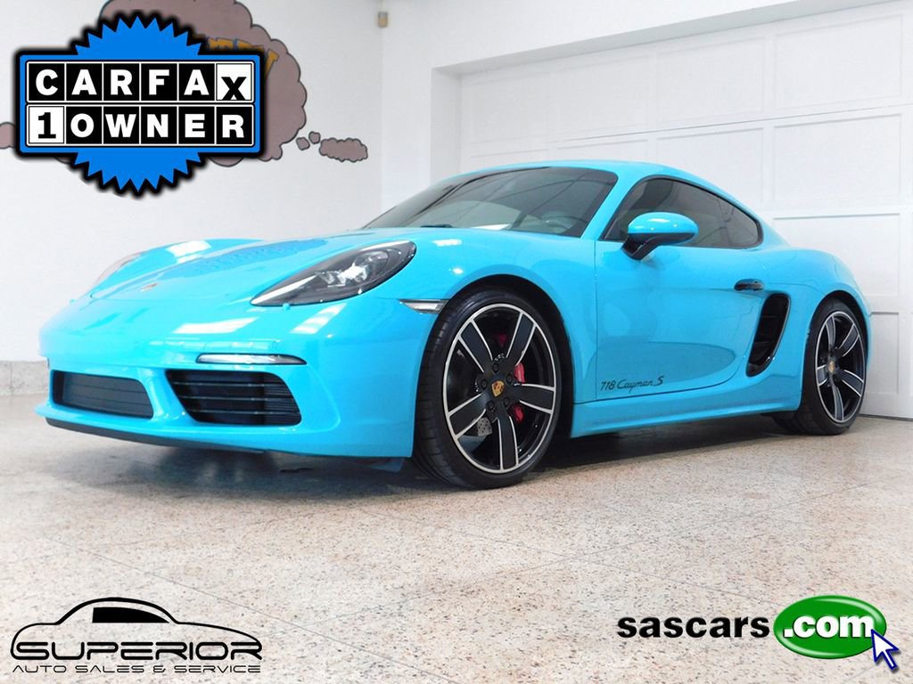 Used 2017 Porsche 718 Cayman S