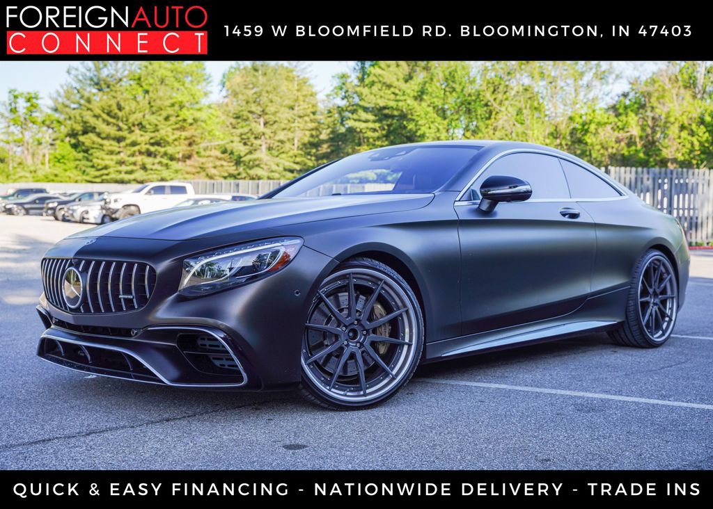 Used 2018 Mercedes-Benz S 63 AMG 4MATIC Coupe